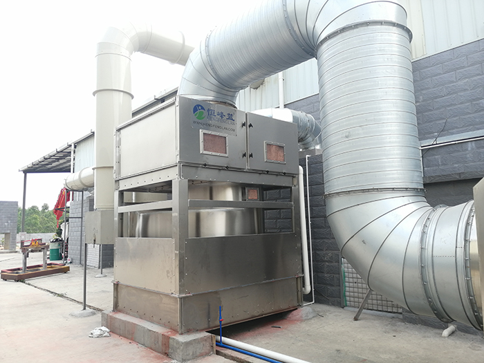 废气处理喷淋塔设备工程案例600全讯cc白菜环保
